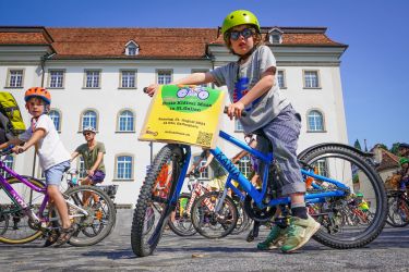 21.8.21 - erste Kidical Mass in St. Gallen (tagblatt.ch, Raphael Rohner)